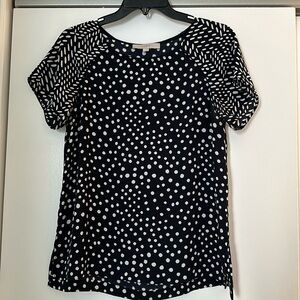 Ann Taylor Loft Short Sleeve Blouse, Small